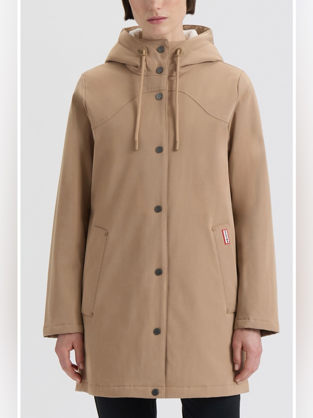 Hunter Women’s Hooded parka, NWT, size S - Picture 2 of 14